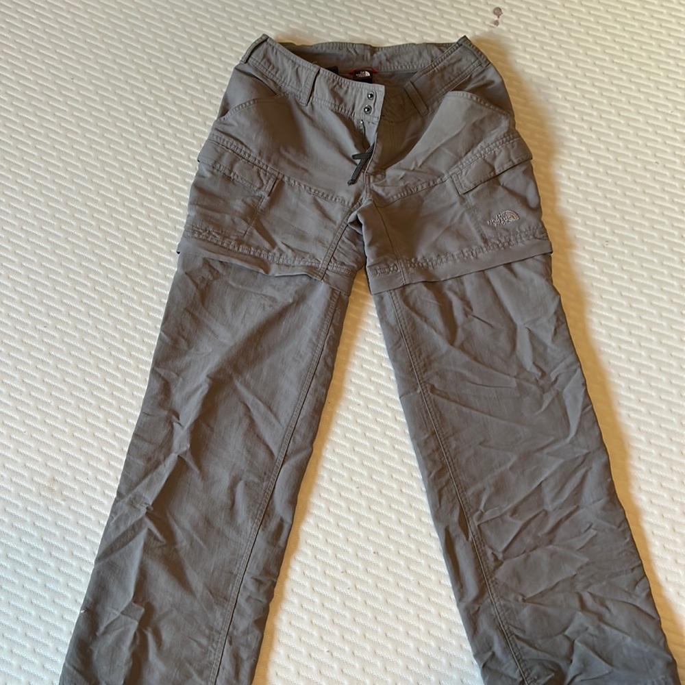 North face pants that zip off into shorts, to small for me